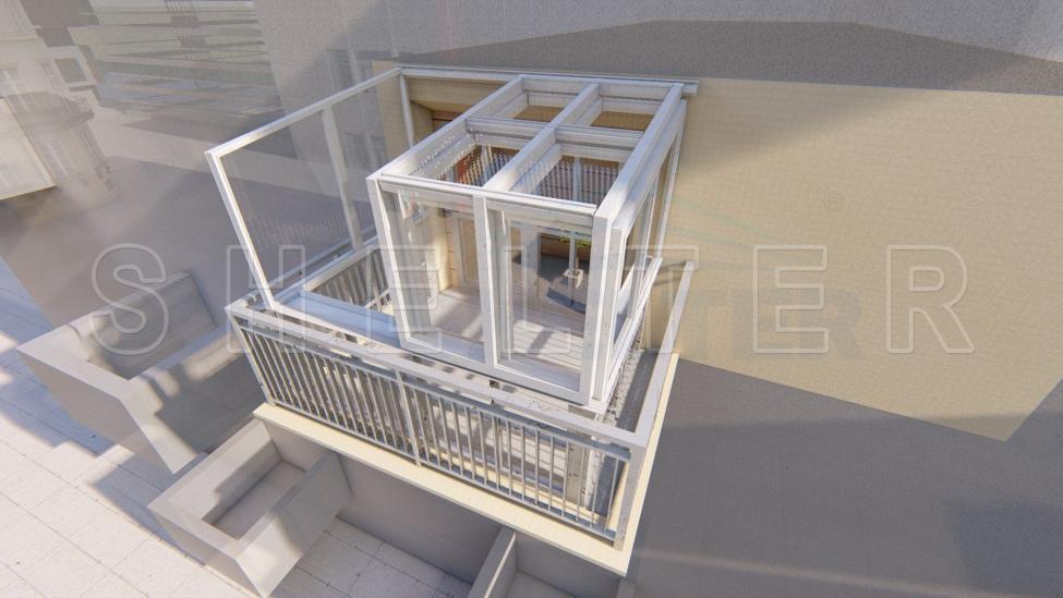 伸缩阳光房为什么要采用铝合金框架?_型材_原因_稳定性