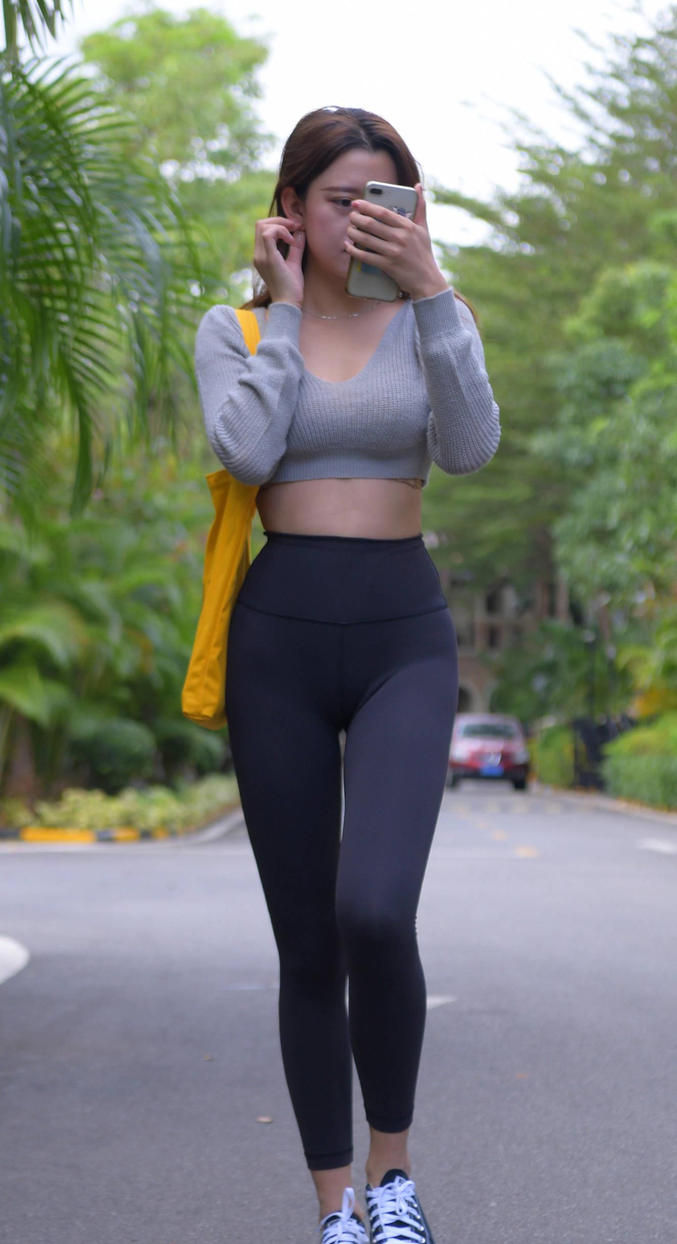 原创魅力出众的瑜伽裤女子,好身材就是吸睛_女性_运动_气质