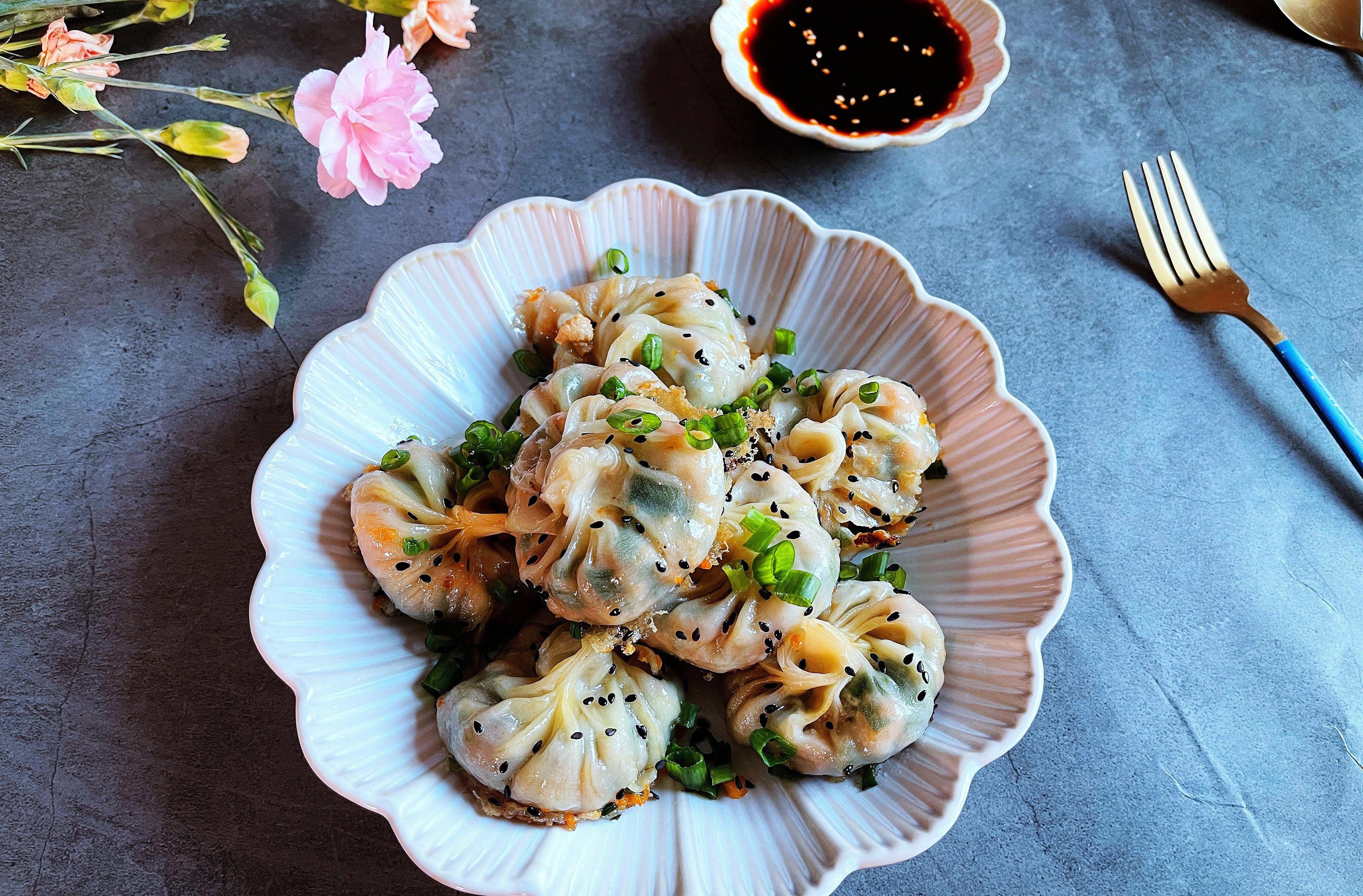 饺子皮的花样吃法~3样食材一切一裹,鲜美营养又饱腹,天天吃不腻