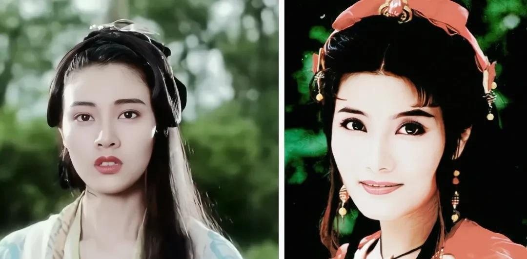 一直没发现杨丽菁这么美,男装的她竟不输大美女公主造型的李嘉欣_古装