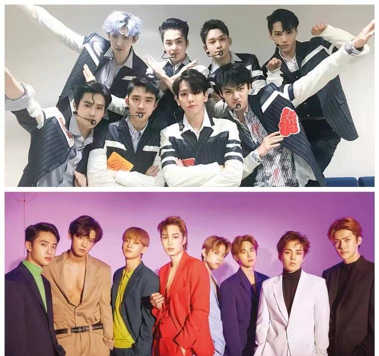 国外偶像男团exo曾经有12名成员.