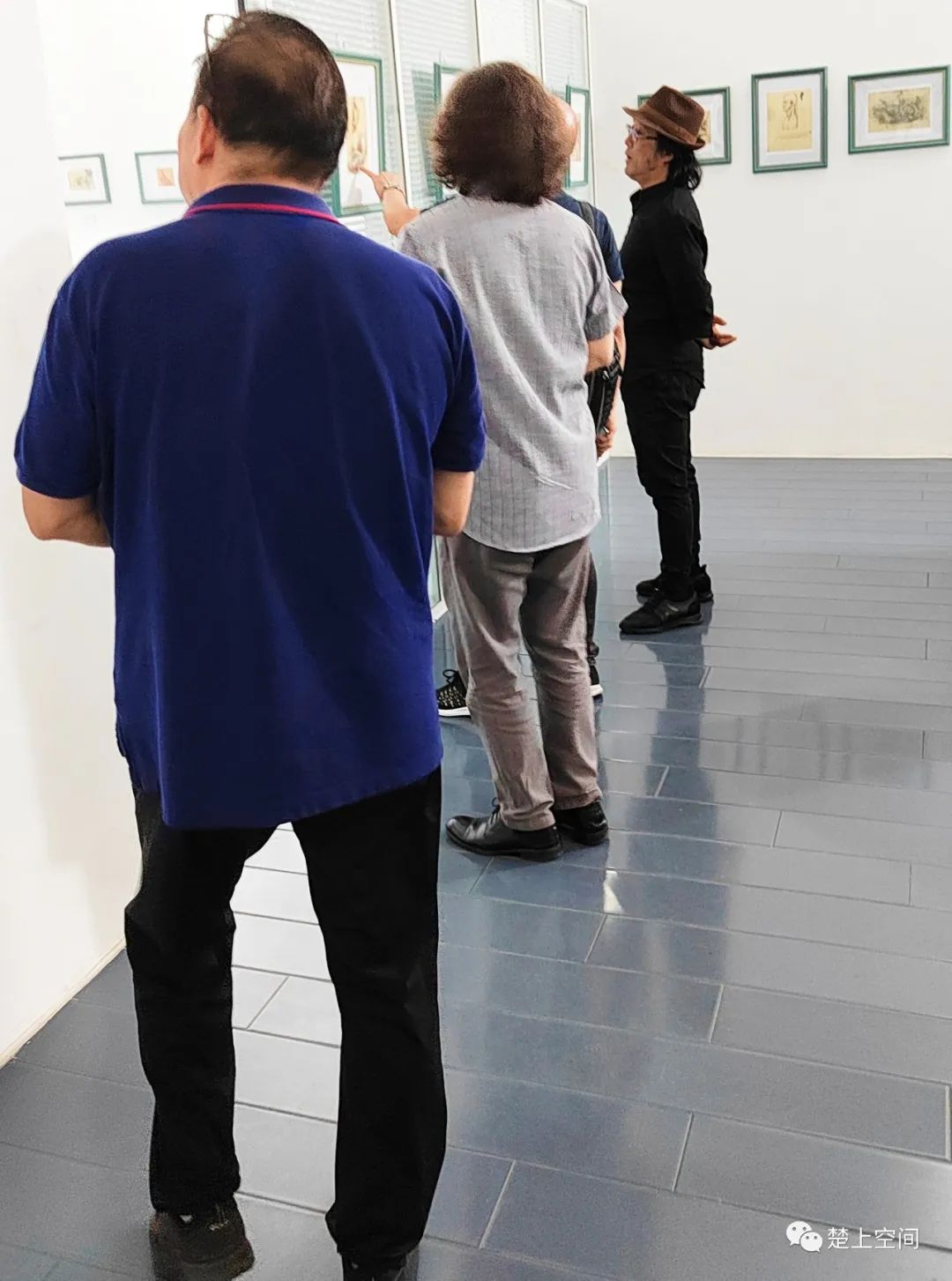 山东省美术家协会领导一行参观武汉艺术家工作室_张展_交流_湖北