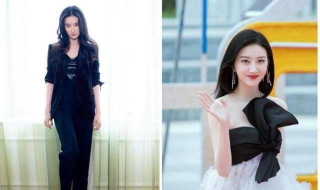 今晚,大v们都在问"刘亦菲景甜同框,谁赢了?"_网友_造型_过往