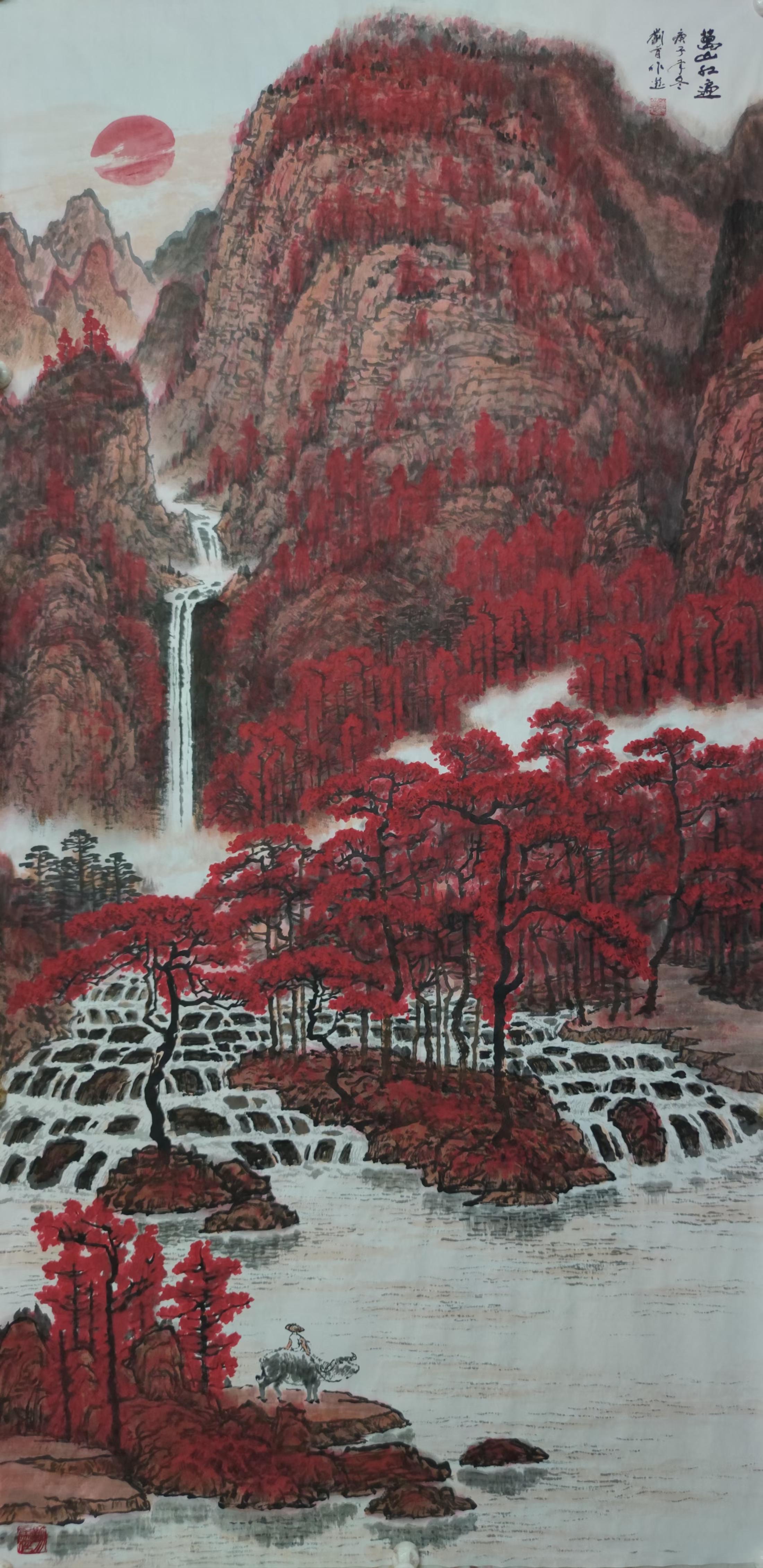 实力派画家刘首作_中国书画院_作品_山水画