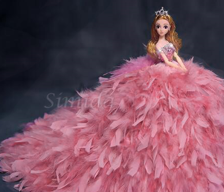 专属于十二星座的粉色婚纱芭比,白羊座土气,天蝎座公主范儿十足_女生