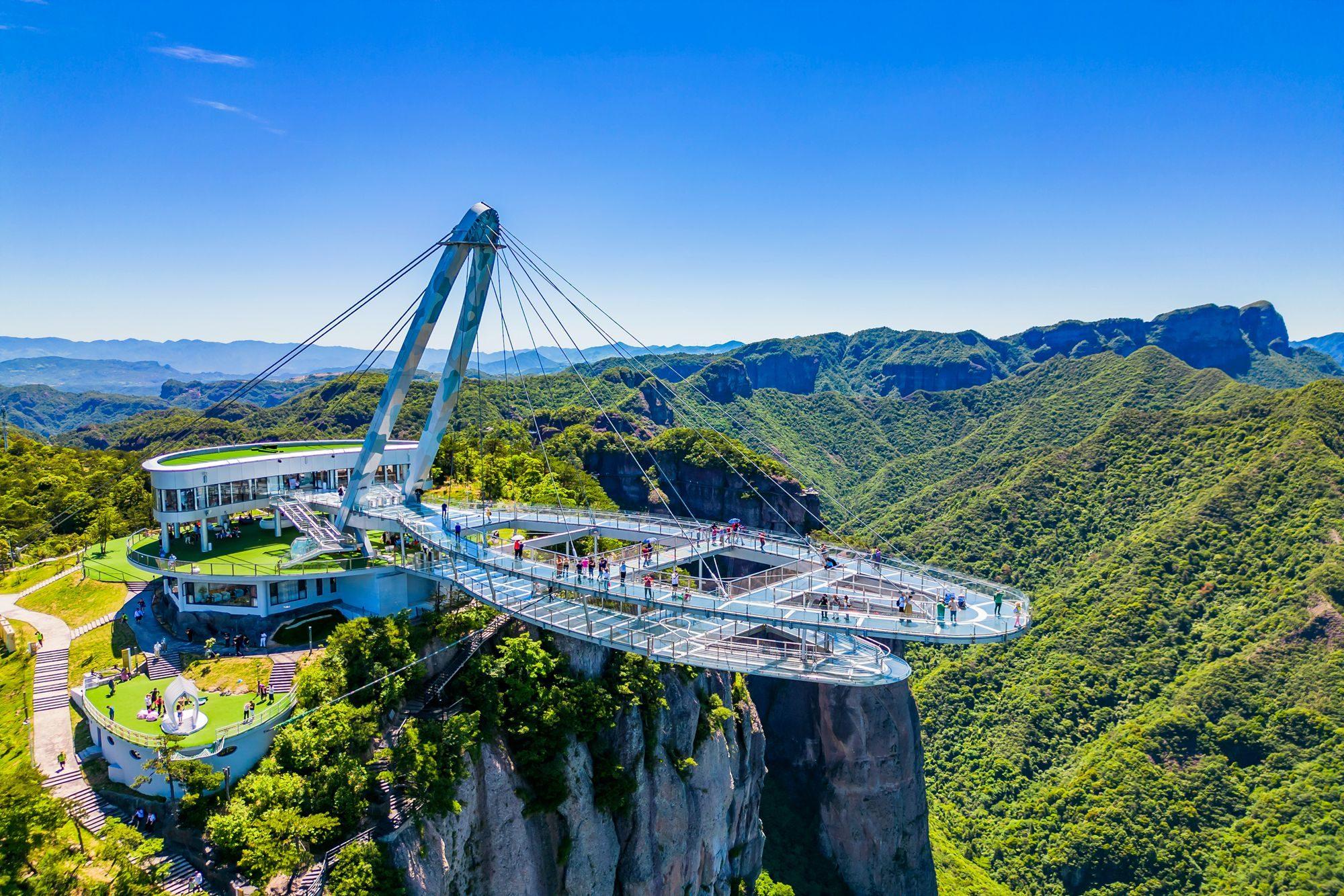 台州神仙居景区,隐藏着众多网红打卡点,吸引了众多游客前来_观音_景点