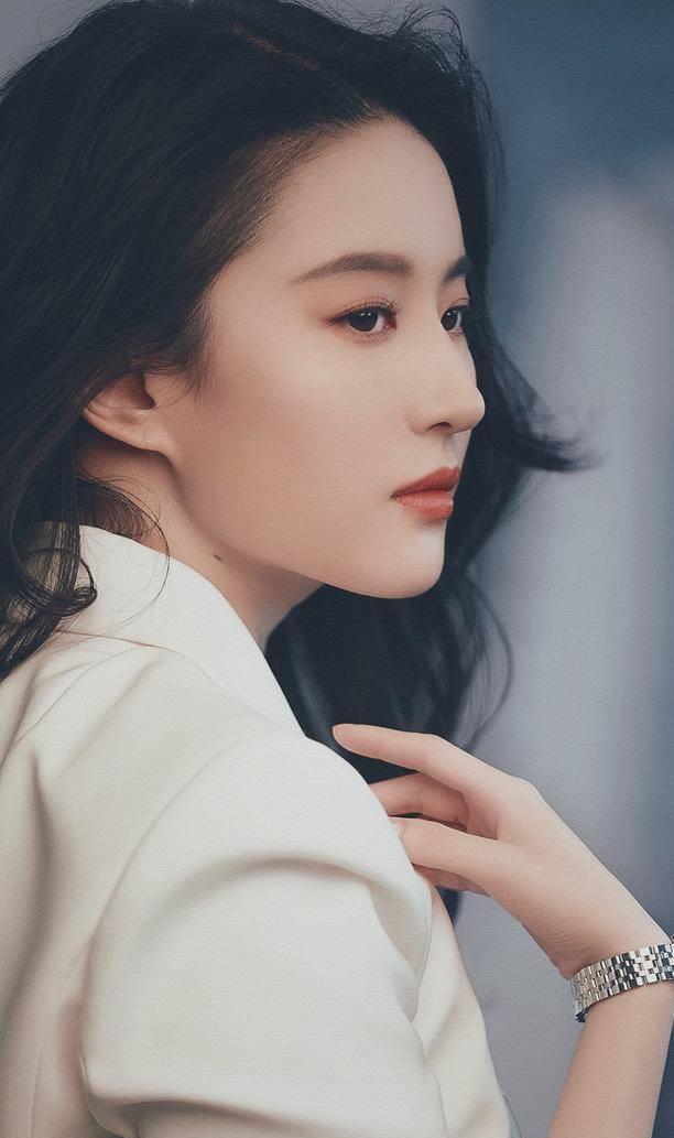 刘亦菲的神仙侧脸我可以吹一辈子!_鼻子_什么_皮相