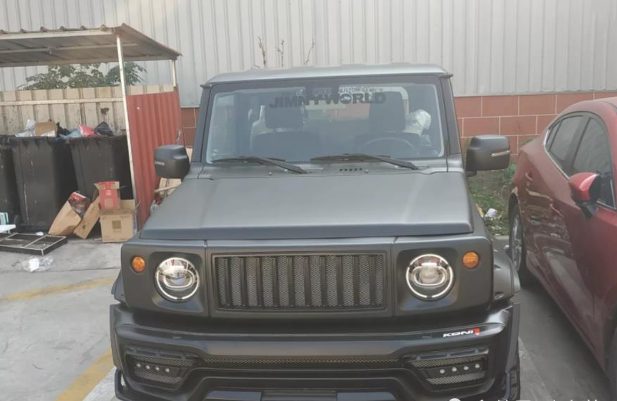 2020款"吉姆尼"正式到港,标配"大g"套件,性能翻倍!_搜狐汽车_搜狐网