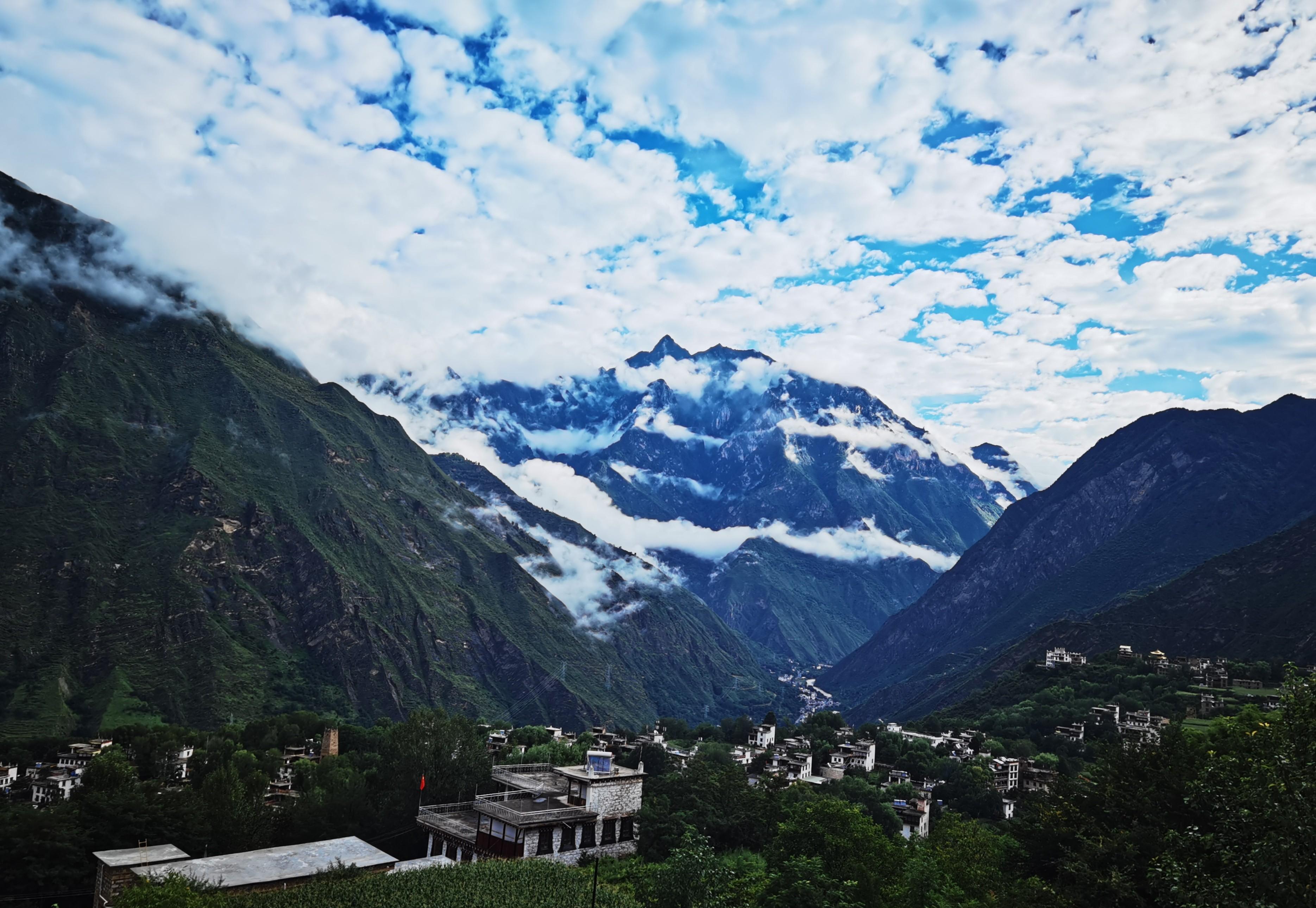 川西甘孜阿坝自驾(4)-丹巴中路藏寨_世外桃源_烽火_县城