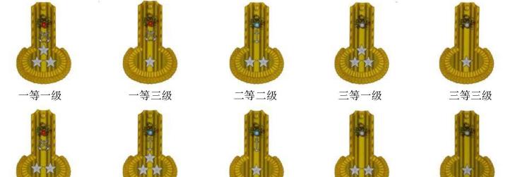北洋军衔肩章图片