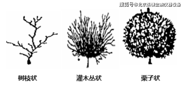 水树枝 老化也叫电导性老化: 在两电极 之间的绝缘层中存在液态 导电