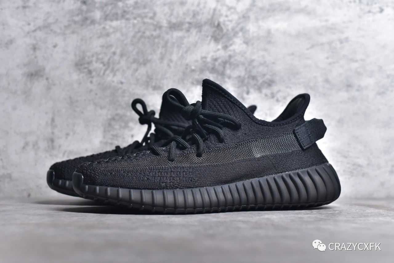 阿迪达斯椰子黑玛瑙 adidas yeezy 350 v2 boost onyx 低帮运动鞋