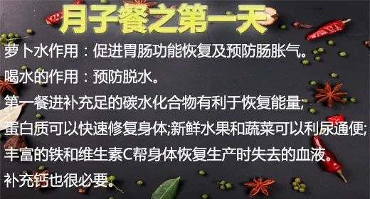 产后30天月子食谱分享给大家！快点赞收藏吧！（30天食谱大全）
