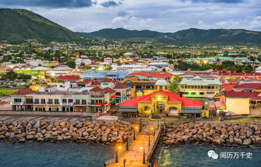 首都:巴斯特尔,图源:网络一,圣基茨和尼维斯简介圣基茨和尼维斯联邦