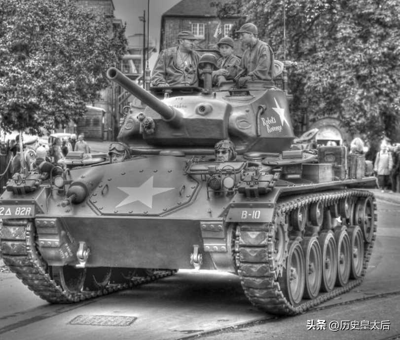 二战最强轻型坦克——m24霞飞坦克,诞生之路坎坷却广受好评_美军_防护