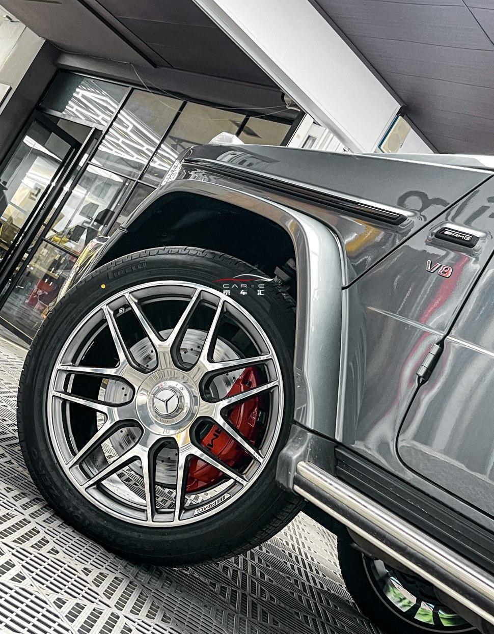 大g升级改装西安站:帕金灰g500升级中规g63_搜狐汽车_搜狐网