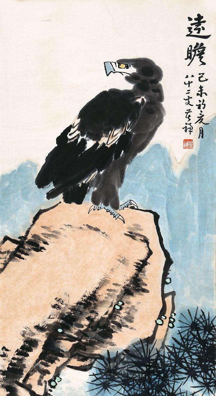 齐白石的《鹰》拍出4亿,却为何输给李苦禅的《鹰》,原因就6个字_天价
