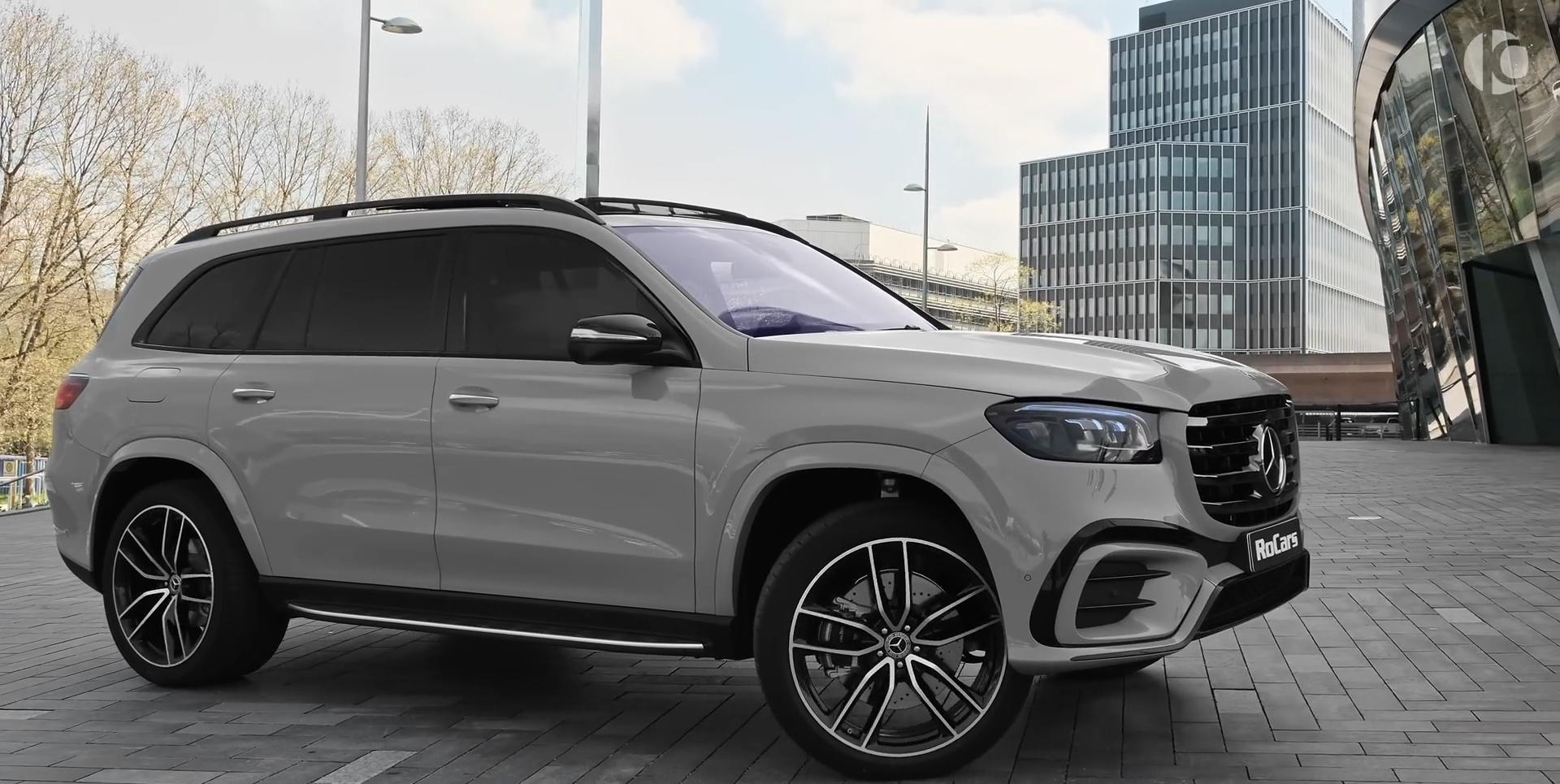 2024奔驰gls重磅亮相,外观霸气,内装媲美添越,性能炸裂_搜狐汽车_搜狐