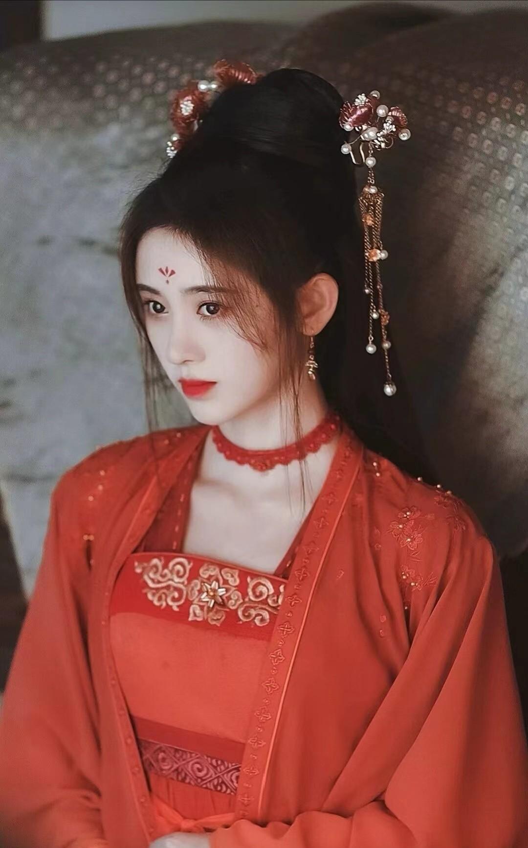 古装剧的20位红衣美女,谁是你心目中最喜欢的哪一位?_感觉_女子_红色