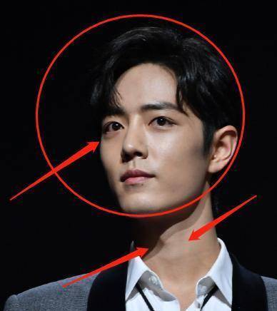 肖战活动被怼脸拍,生图却发现无法令纹,大众的困扰他都不存在_脖子