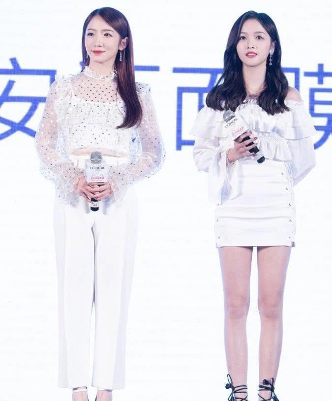 吴宣仪孟美岐同框,仙女与大妈的差距一目了然,露腿的反而赢了!