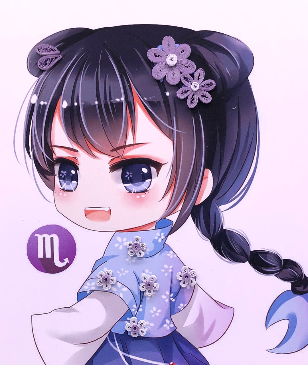 六一儿童节,来一起手工制作衍纸星座儿童画吧,超漂亮哦!