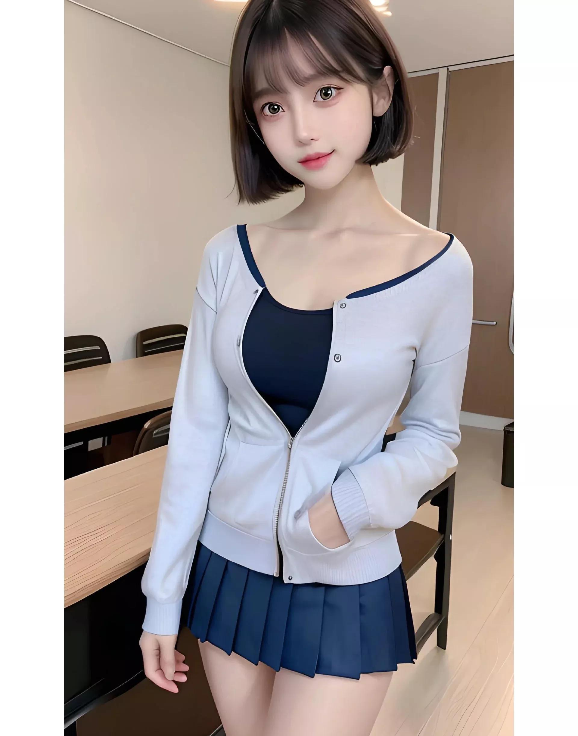 服装美女图片