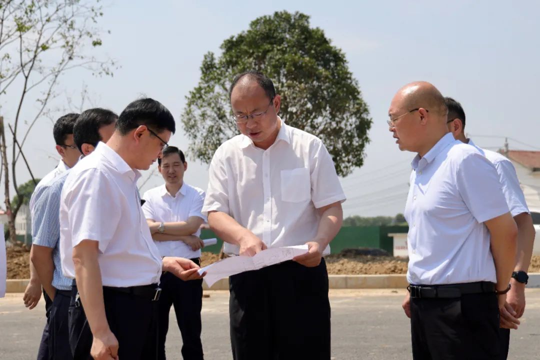 蔡松涛在潢川县豫东南高新区调研:统筹发展与安全加快高质量发展_建设
