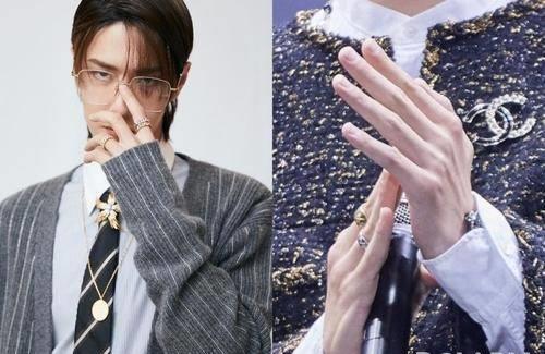 王一博手指关节清晰均匀,手部皮肤白皙光滑,指甲修剪得干干净净,说这