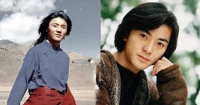 有种"神仙基因"叫丁真全家,一家都是明星脸,舅舅更神似郑伊健_孩子