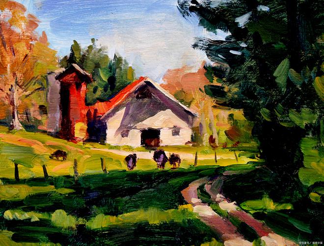 分享一些常用的油画购买渠道_作品_艺术_中国