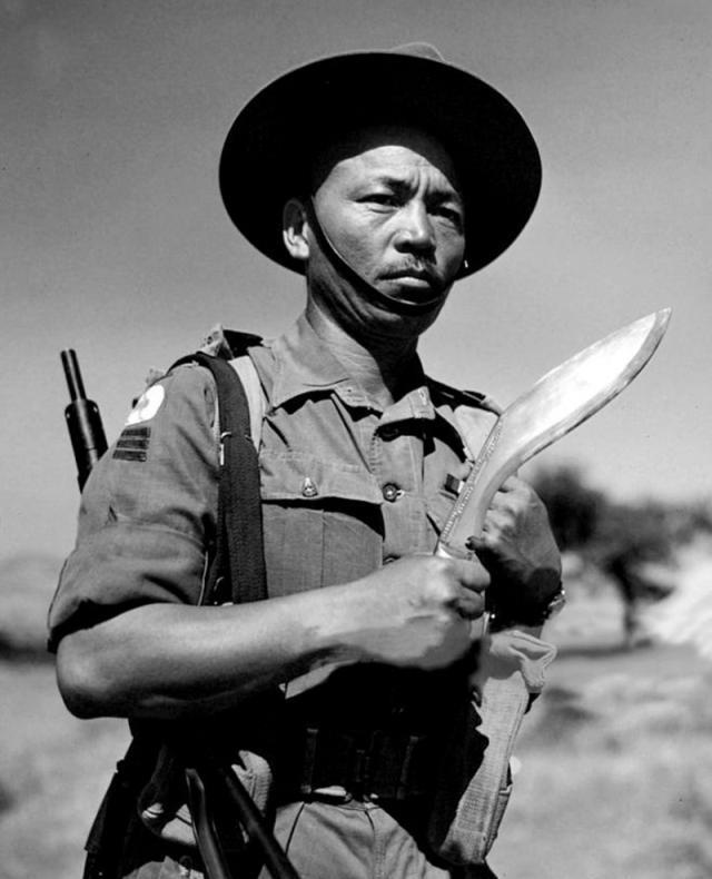 廓尔喀战士以英勇善战闻名于世,62年对印作战时被我军成建制歼灭_印军