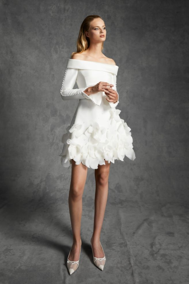 雕塑般的立体美感, viktor&rolf 2023 秋冬婚纱系列再次美到心坎底