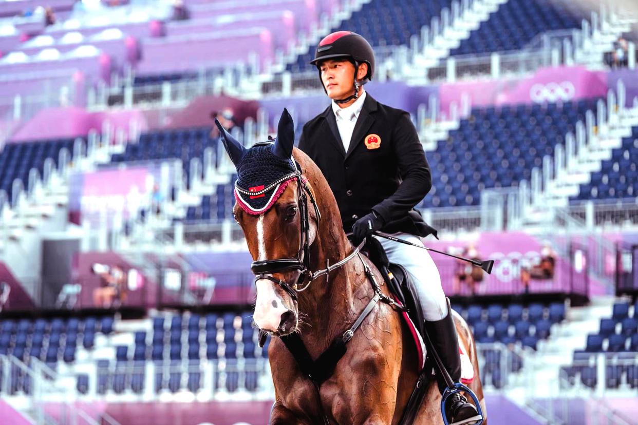海澜马术骑手,双双挺进巴黎奥运会!_比赛_孙华东_英凤