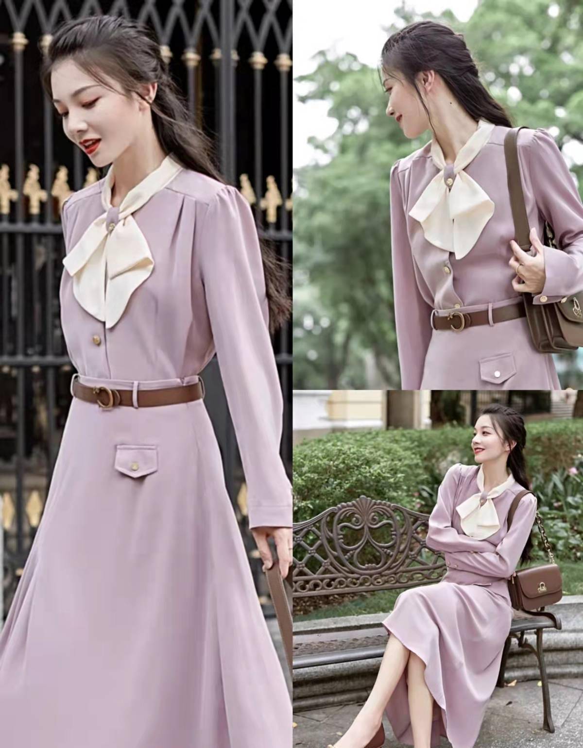 秋冬法式复古穿搭推荐,掌握这几个穿衣精髓,想不好看都难_衬衫_白色