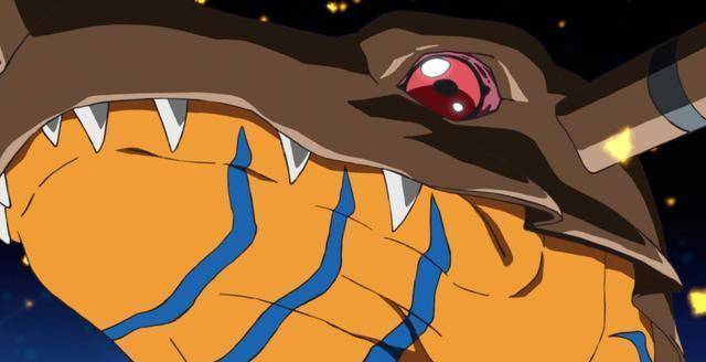 第一话中就有暴龙兽的进化,对抗的敌人应该是第五代剧场版的boss阿戈