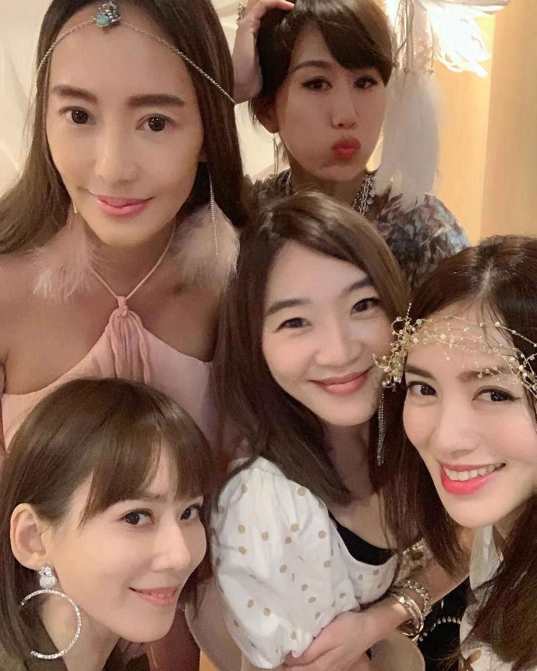 "红豆帮"小公主蔡依珊的嫂子林牧洁,办派对会邀请她;melody在台湾的