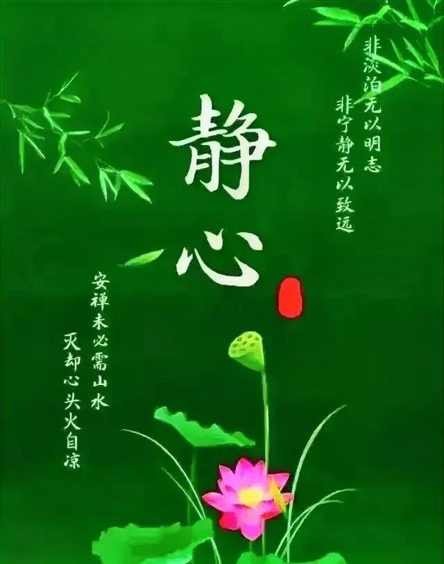 禅语早安图片图片