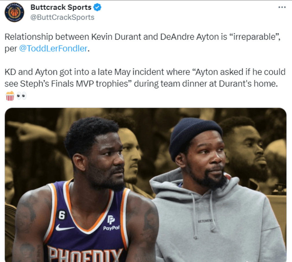 戴夫谈杜兰特去向 来自搜狐网