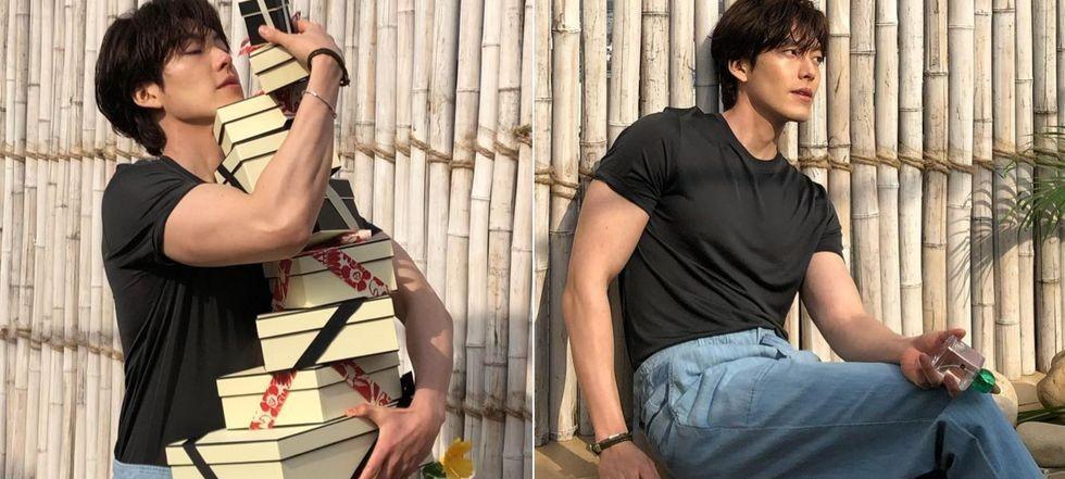 金宇彬抗病成功好身材三连发!