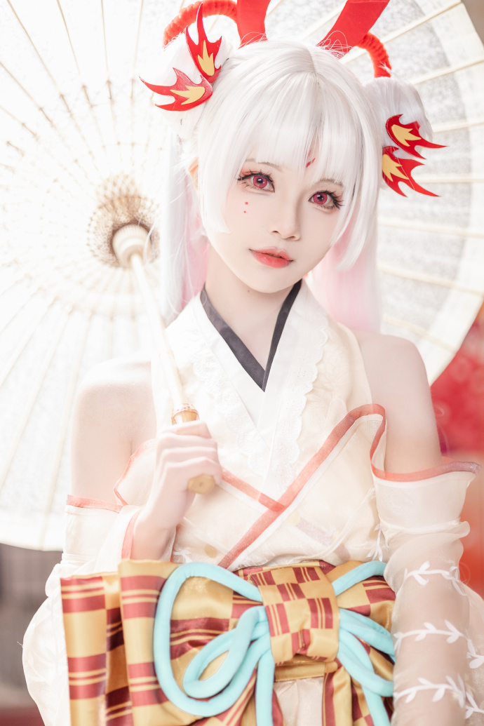 cos:决战平安京不知火cosplay正片9p-河野华_伊喵_白嫖_部落