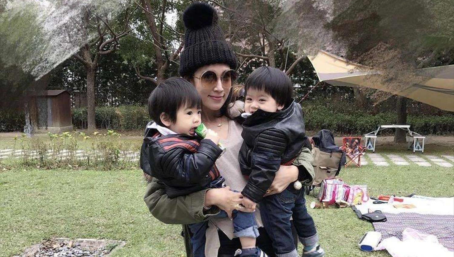 同样是双胞胎,林志颖的俩儿子和杨威的俩闺女,差距不是一般的大_孩子