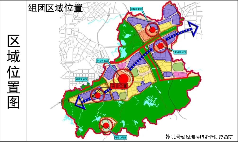 坪山区汤坑片区城市更新单元规划(修改)公告_项目_深圳_地块