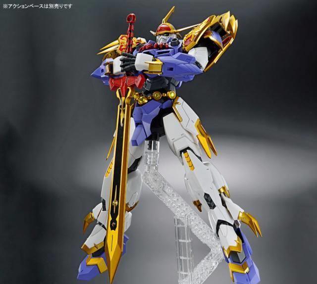 hg系列正常比例神龙斗士拼装模型追加官图这才是真正的龙神高达_造型