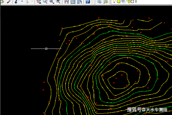 等高线_输入方式_地物