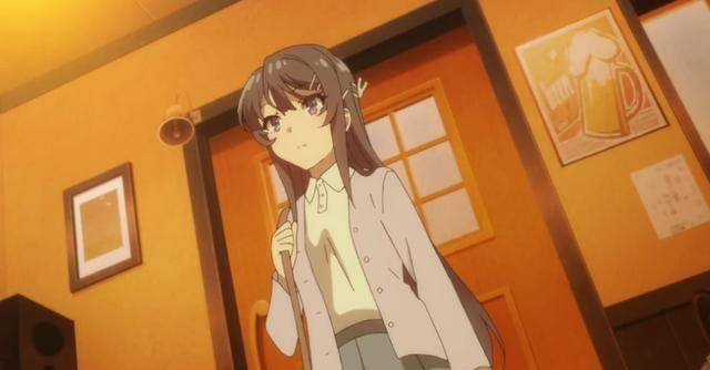 看遍兔女郎学姐女主麻衣的11种形象兔女郎最经典黑丝才是灵魂_衣服