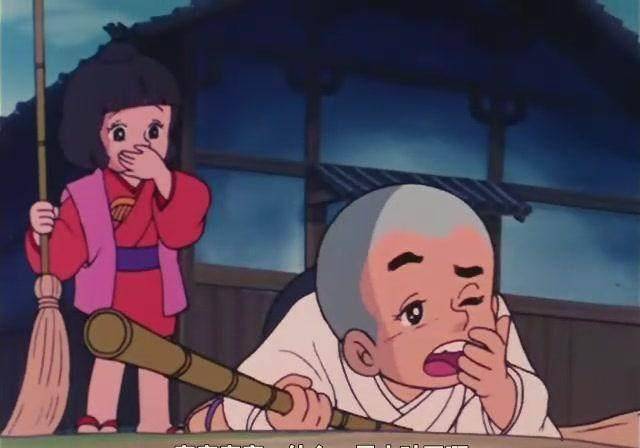 第五处经典动画中的少儿不宜的剧情:《聪明的一休》中的一休与小叶子