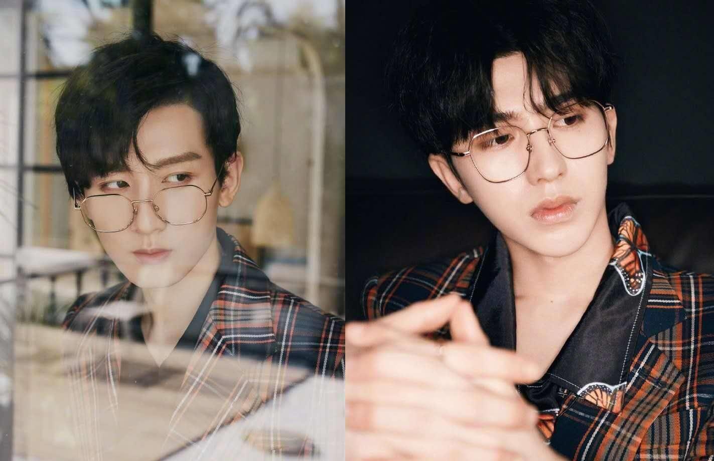 曝成毅造型刻意模仿蔡徐坤,穿蔡徐坤剩下的礼服_衣服_因为_眼睛