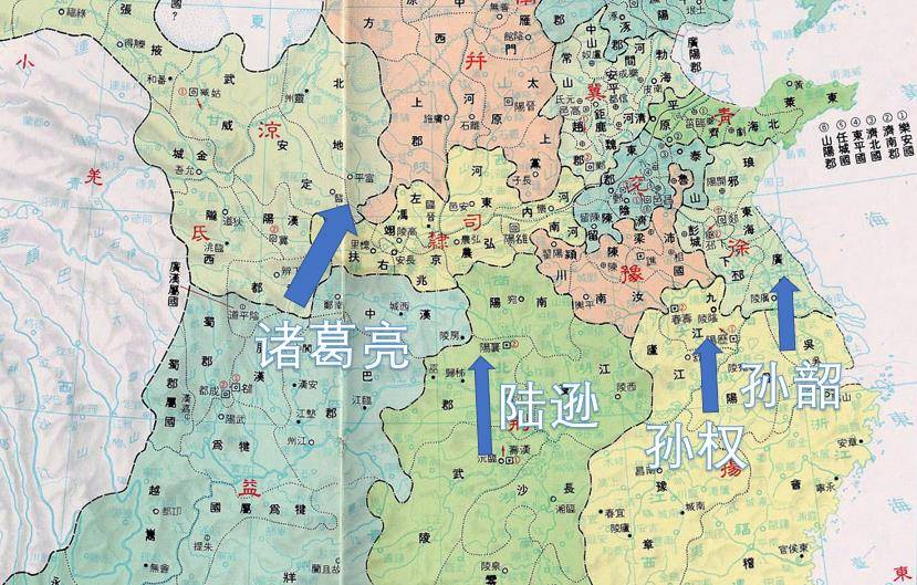 吴国的主攻方向还是合肥,孙权亲领十万大军,第四次由濡须口出发攻取