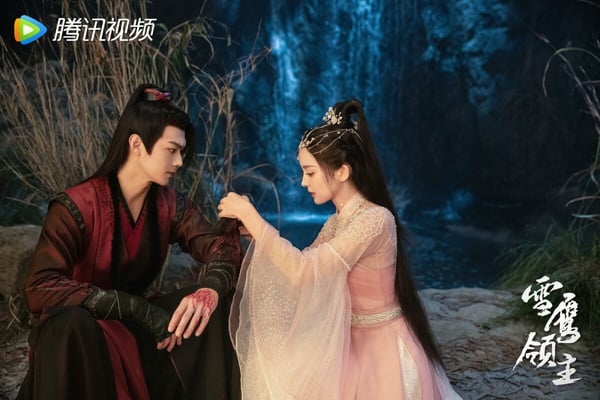 杨颖新剧无人在意,《雪鹰》网播量差《长风渡》好多_图片_领主_来源